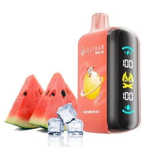 Elf Bar RAYA D3 25000 Watermelon Ice (Кавун з прохолодою) rayad3016 фото