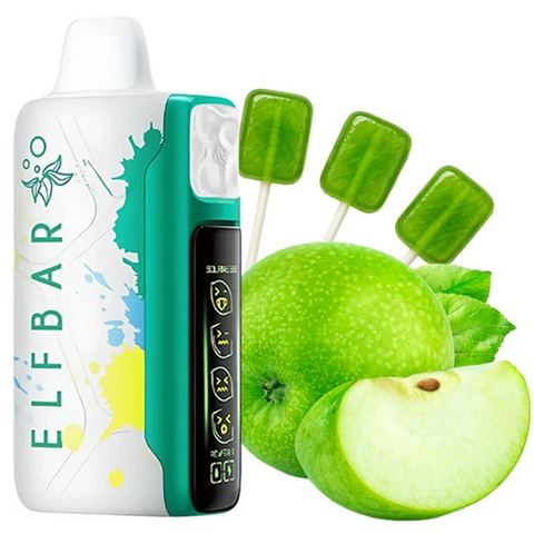 Elf Bar Sour King 30000 Sour Apple Candy (Кислі Яблучні Цукерки) 30000402 фото