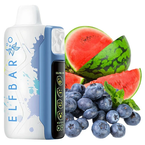 Elf Bar Sour King 30000 Sour Blueberry Watermelon (Кисла Чорниця Кавун) 30000404 фото