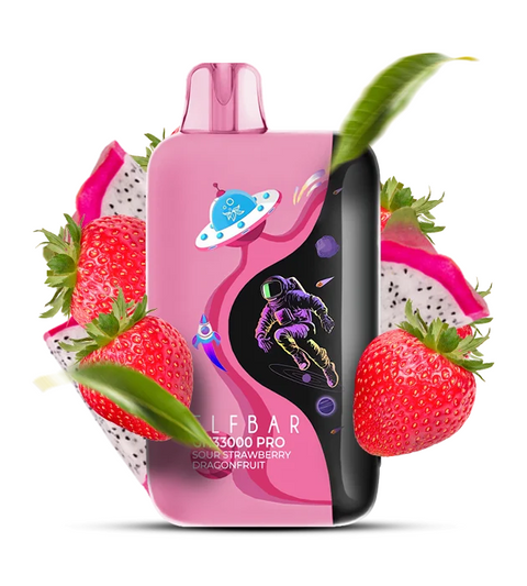 Elf Bar GH33000 PRO Sour Strawberry Dragonfruit (Кисла Полуниця Драгонфрут) 33000113 фото