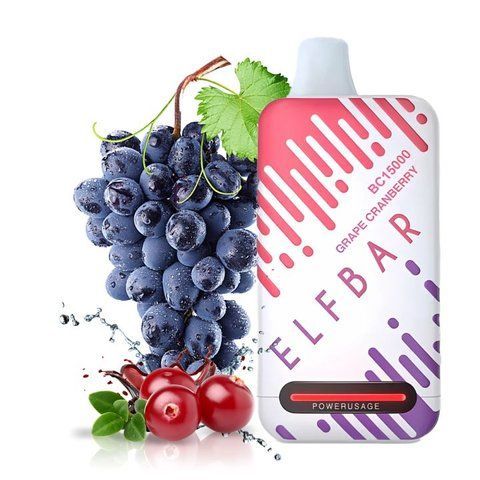Elf Bar BC15000 Grape Cranberry (Виноград Журавлина) 15000d107 фото
