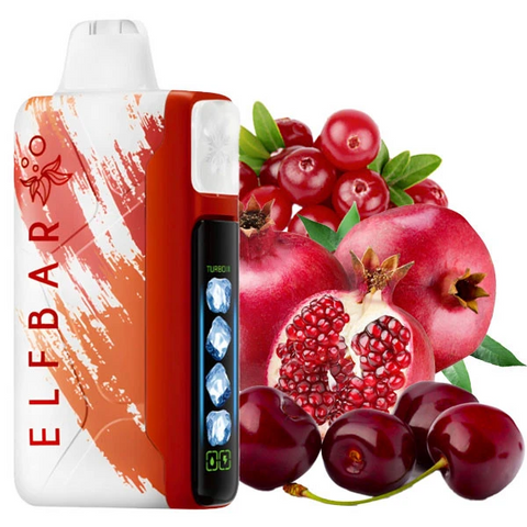 Elf Bar Ice King 40000 Cherry Pomegranate Cranberry (Вишня Гранат Клюква) ice40000103 фото