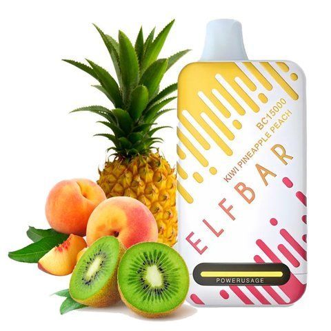 Elf Bar BC15000 Kiwi Pineapple Peach (Ківі Ананас Персик) 15000f104 фото