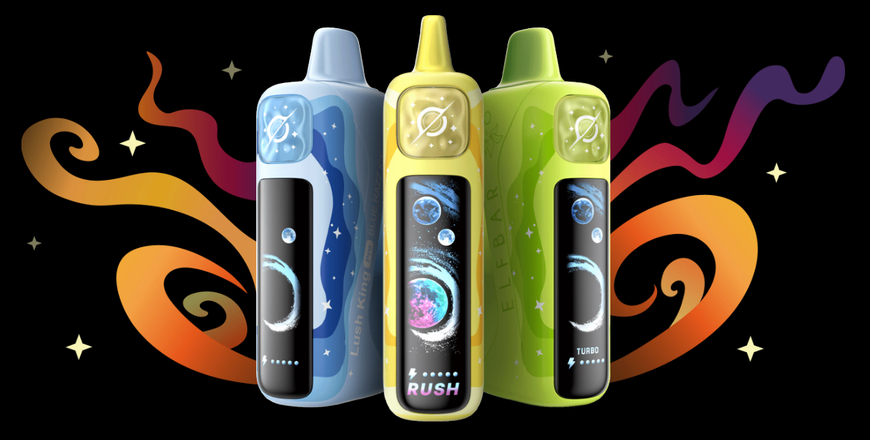Elf Bar Lush King Pro 40000 Cucumber Lime (Огірок Лайм) 40000205 фото