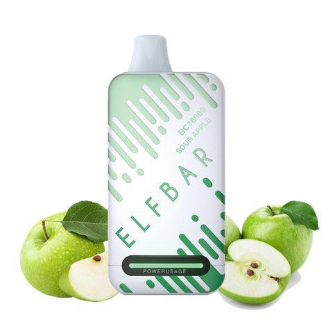 Elf Bar BC18000 Sour Apple (Кисле яблуко) 18000c113 фото