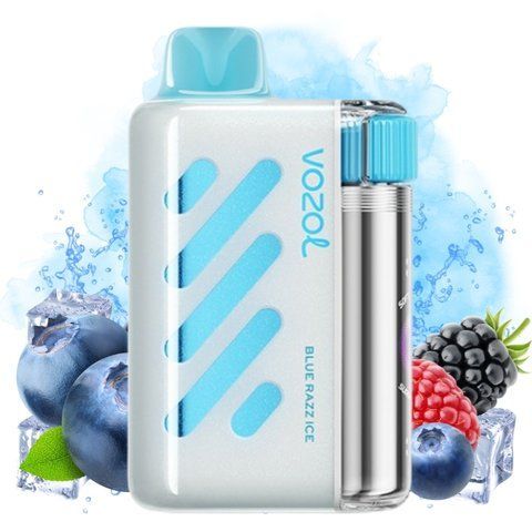 Vozol Vista 40000 Blue Razz Ice (Ягодный лимонад со льдом) vv40000111 фото