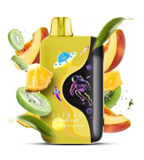 Elf Bar GH33000 PRO Kiwi Pineapple Peach (Ківі Ананас Персик) 33000105 фото