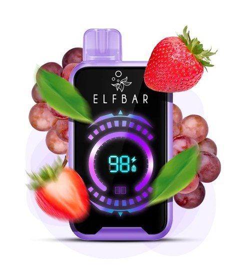 Elf Bar FS18000 Strawberry Grape (Полуниця Виноград) fs18000115 фото
