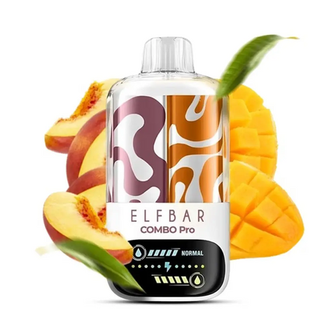 Elf Bar COMBO Pro 30000 Peach & Triple Mango (Персик та Потрійне Манго) combo30008 фото