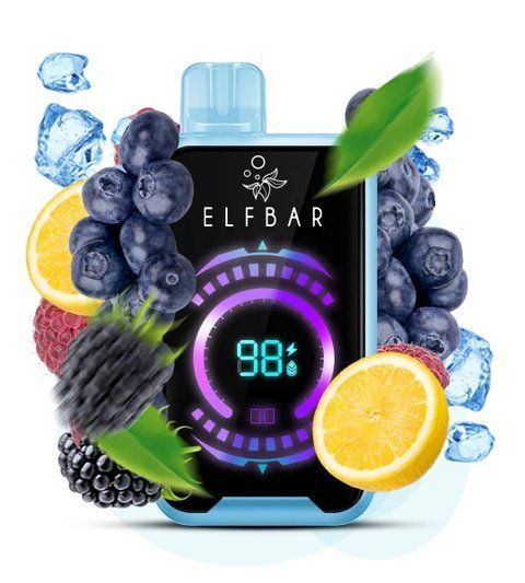 Elf Bar FS18000 Blueberry Razz Lemon (Чорниця Малина Лимон) fs18000119 фото