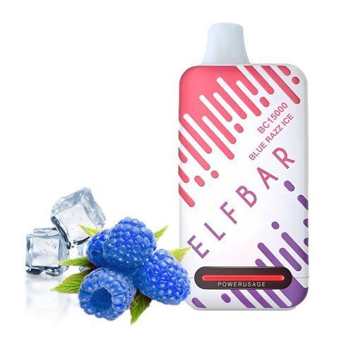 Elf Bar BC15000 Blue Razz Ice (Ягодный лимонад со льдом) 15000c109 фото