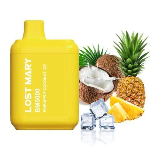 Lost Mary BM5000 Pineapple Coconut Ice (Ананас Кокос з прохолодою) bm5005 фото